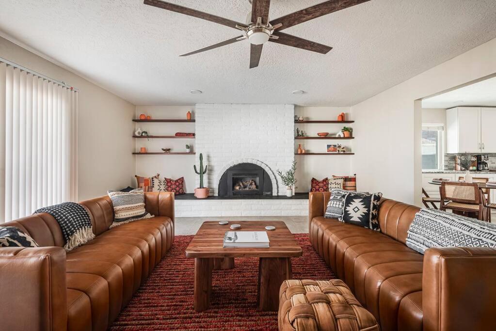 Chic 5 Bed Rooms Boho Retreat With - Games & Outdoor Movies! Albuquerque Exterior foto